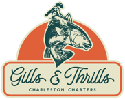 logo with cowboy riding a fish